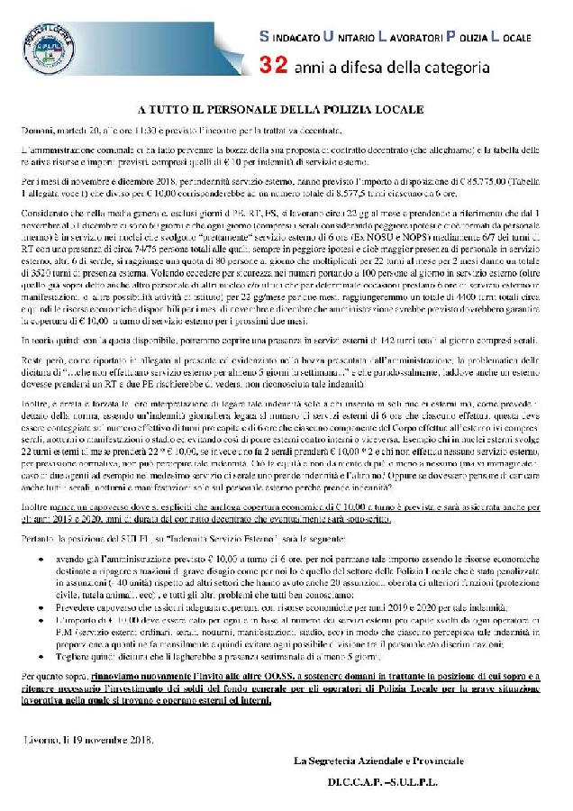19.11.2018 COMUNICATO SULPL page 001