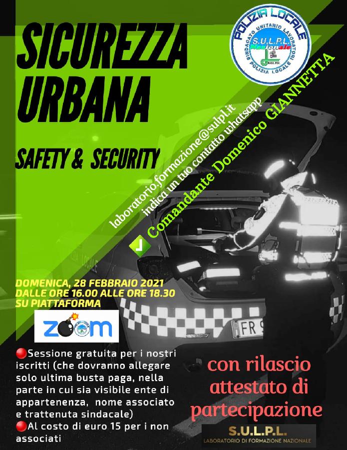 28.02. SICUREZZA URBANA
