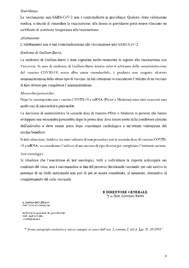 CIRCOLARE MINISTERO SALUTE page 0006