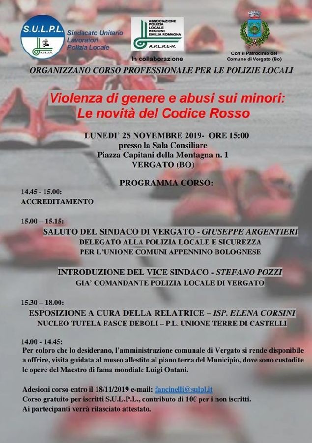 CODICE ROSSO VERGATO