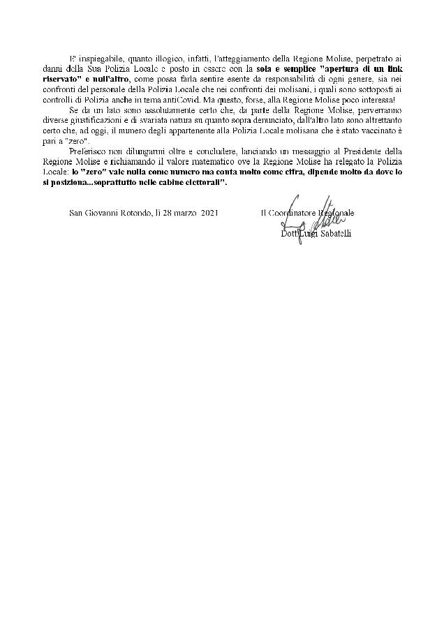 Comunicato stampa campagna vaccinale Molise page 002