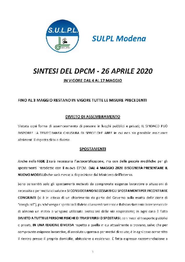 DPCM 26 Aprile 2020 page 001