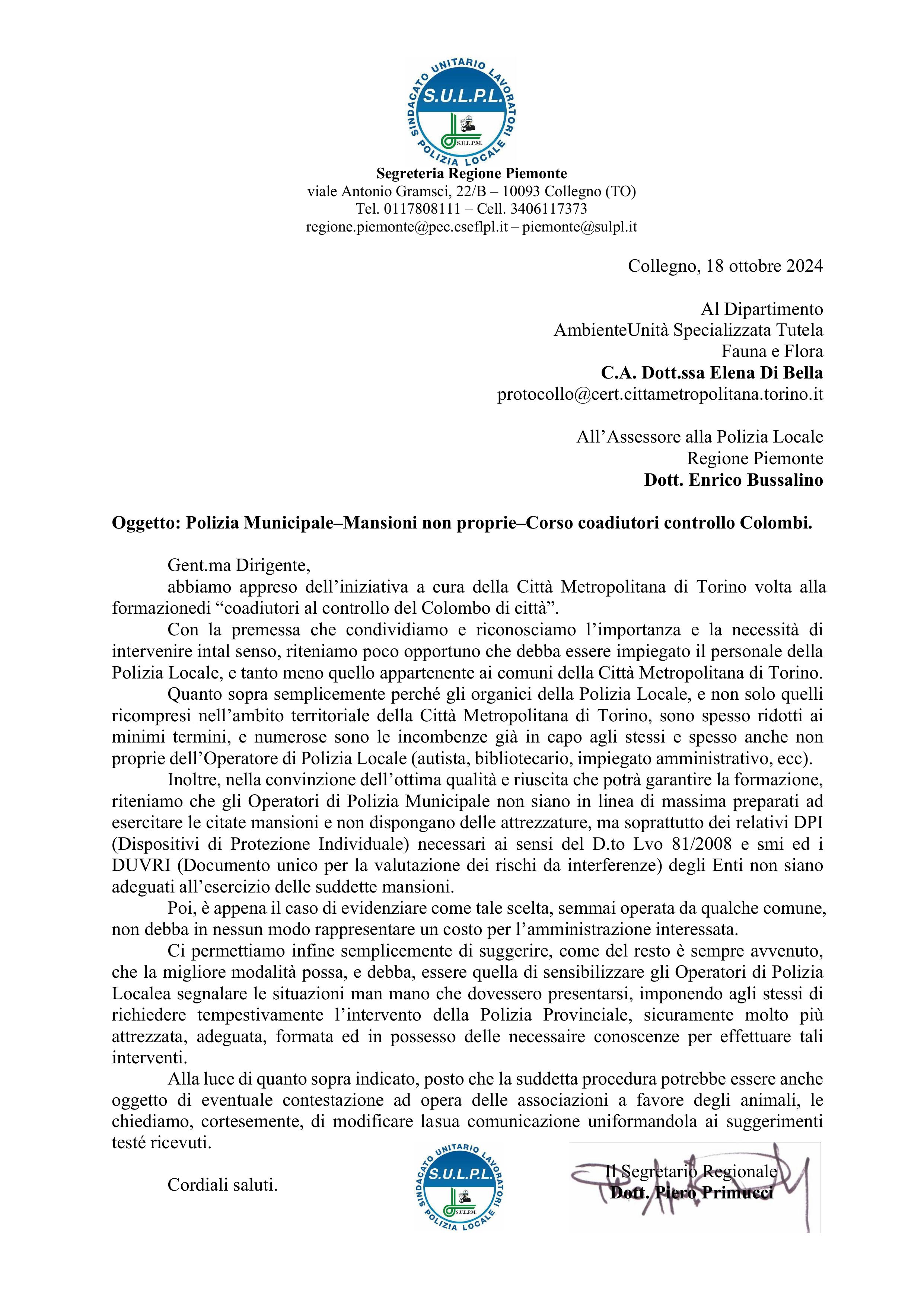 POLIZIA MUNICIPALE COLOMBI 2