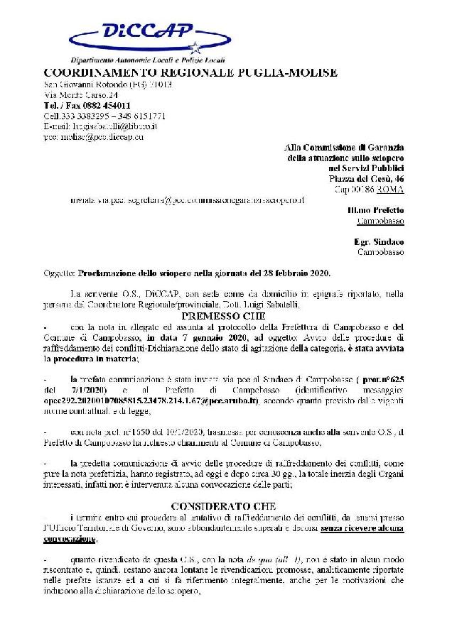 Proclamazione dello sciopero 3 page 001