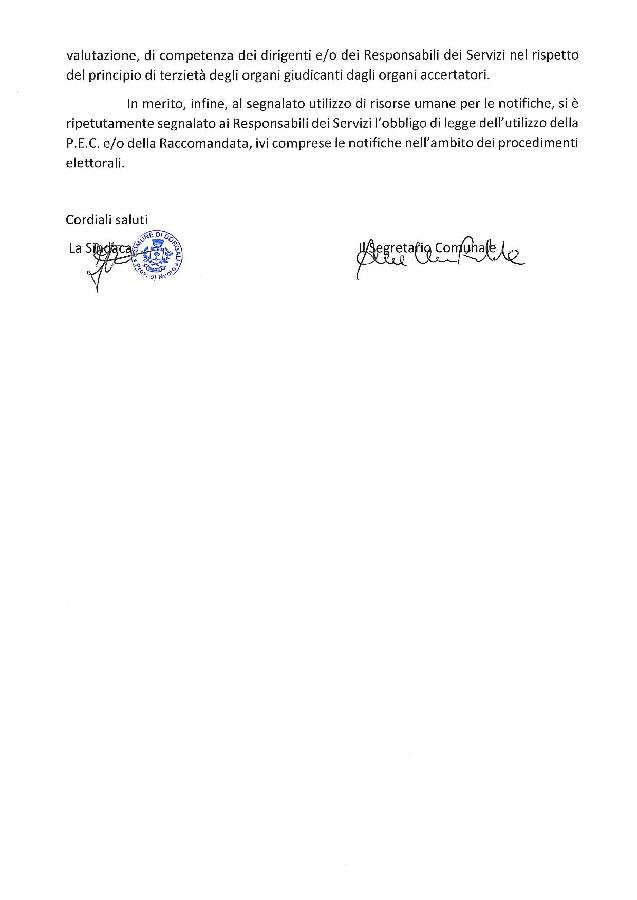 Riscontro Segretaria Sindaco del 22 02 2021 page 002