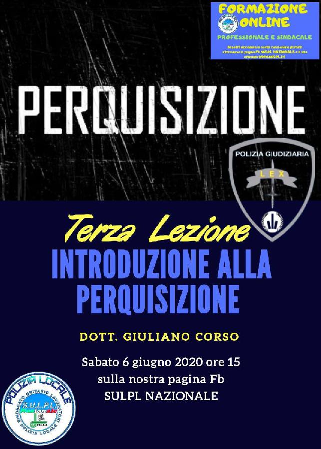 TERZA LEZIONE PG