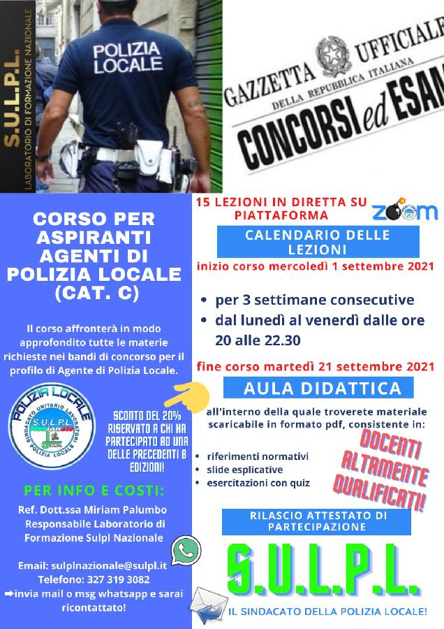 calendario corsi autunno 2021 1