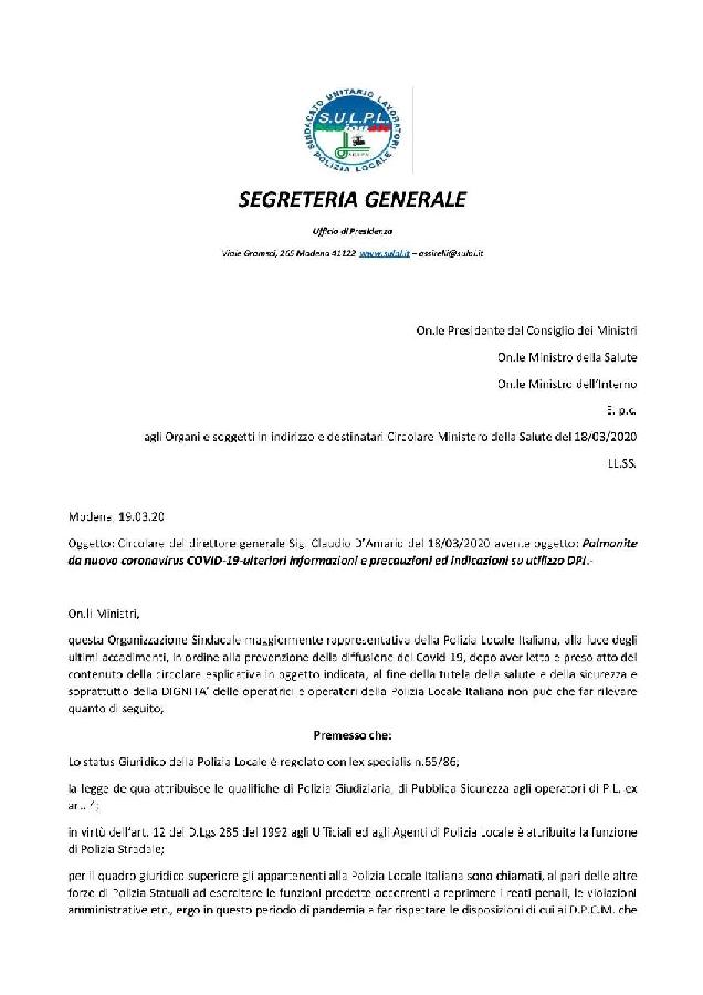 circolare ministro della salute page 001
