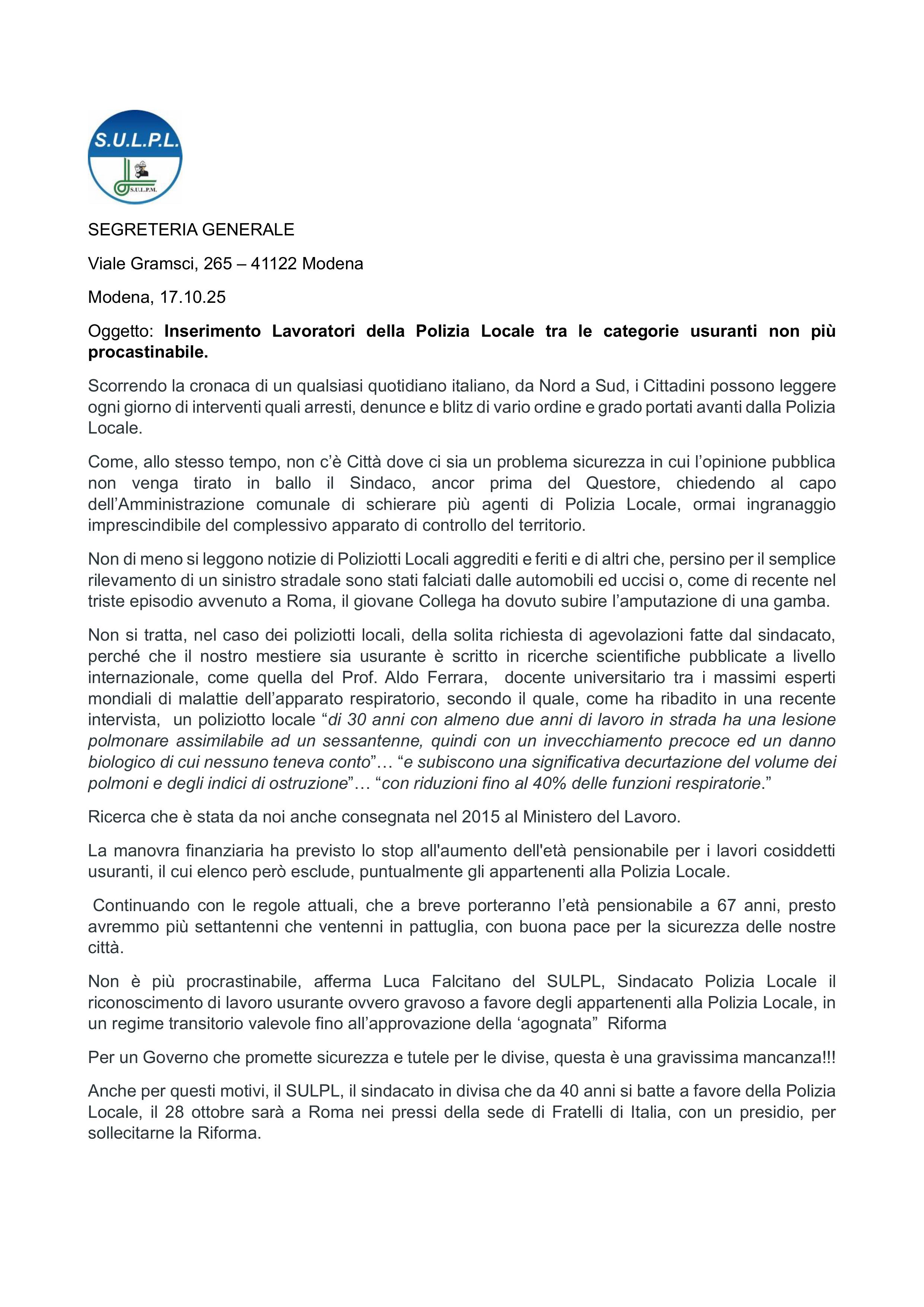 comunicato categorieusuranti versione definitiva PER CANALI SOCIAL SULPL1