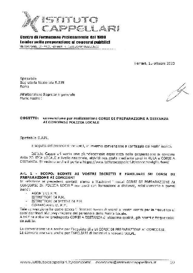 convenzione nazionale SULPL Istituto Cappellari 07 16 10 2020 con doppia firma page 001