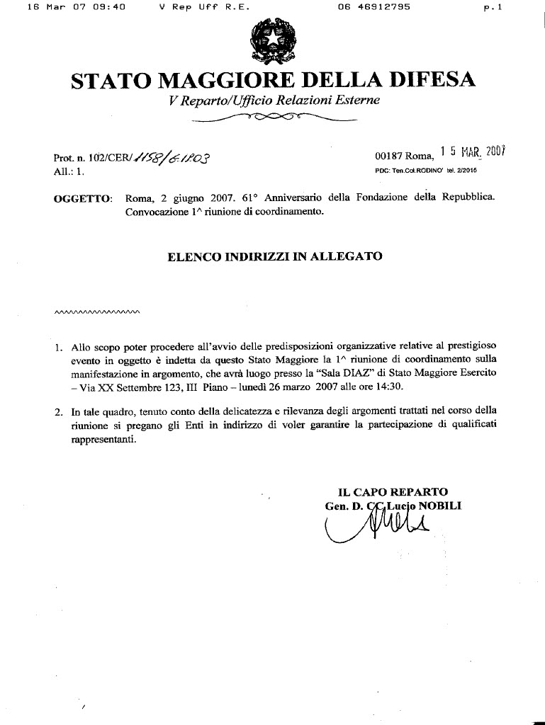 convocazione festa repubblica 20071024 1