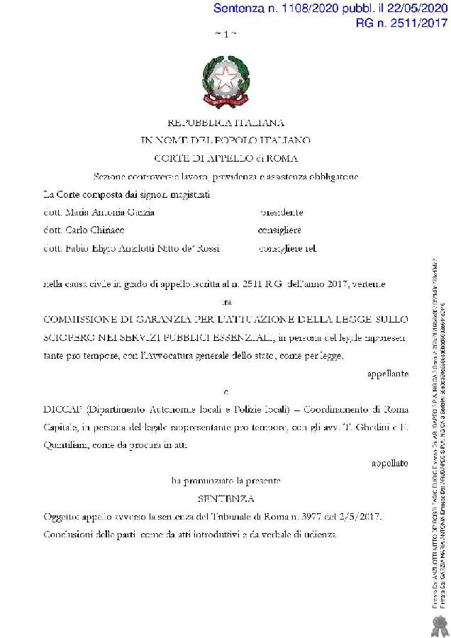 sentenza rigetto cda roma page 001