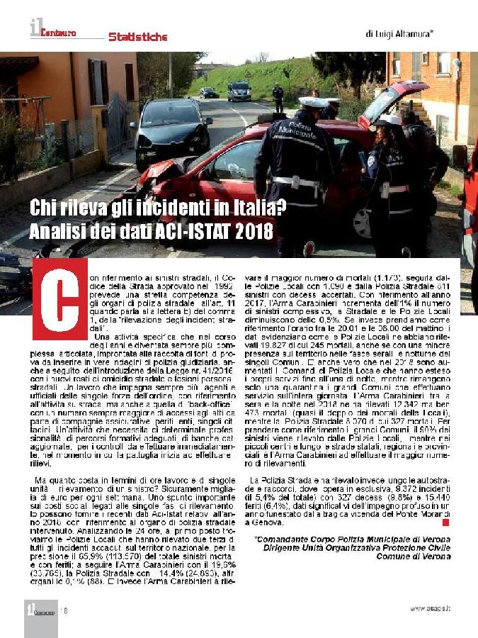 statistica rilevamento incidenti stradali per ff.oo 2016 2018 page 001